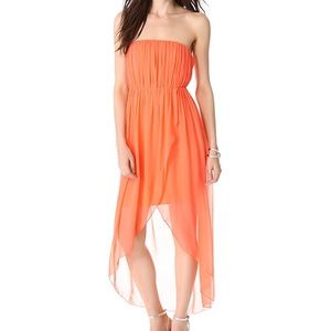 NWT Alice + Olivia Jasmine Gathered Tulip Dress